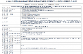 2022年鄂托克前旗城川鎮(zhèn)高標準農田建設項目施工二標段